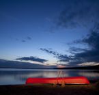 Canoeing on Lac Monroe, Mont Tremblant National Park