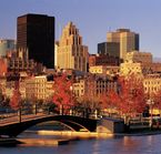 Montreal’s Old Port in fall