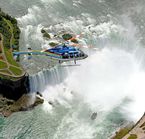 Survol des chutes Niagara en hélicoptère