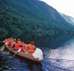 Rabaska sur la rivière Jacques-Cartier