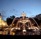 Fontaine de Tourny in front of the Parliament of the Province of Quebec