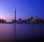 Toronto skyline from Centre Island
