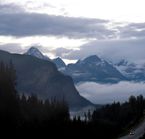 On the way to Yoho National Park