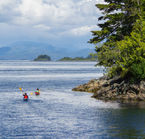 Kayaking, Northern Vancouver Island