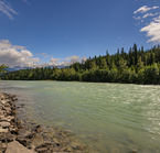Landscape along Highway E16, between Prince George and Jasper.