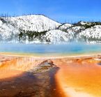 Grand Prismatic in winter