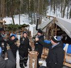 Moment festif en fin de journée