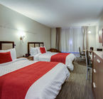 Chambre 2 lits queen