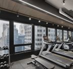 Gym and panoramic view