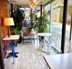 Breakfast and coffee area