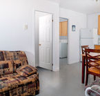 Living room, les Maisonnettes des Îles ©