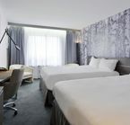 Chambre avec 2 lits doubles