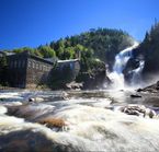 Ouiatchouan waterfall