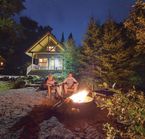 Autour du feu - Parc Mont-Tremblant