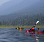 Sea kayak on the Saguenay Fjord