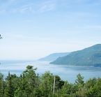 Gîte Nature et Pinceaux - Vue Fleuve