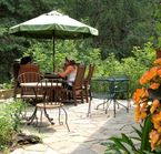 Jardins de l'Achillée Millefeuille - Terrasse