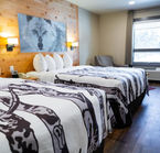 Two beds room