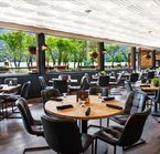 Restaurant vue lac