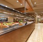 Breakfast and lunch buffet