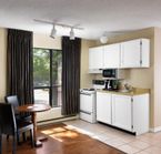 Room with kitchen
