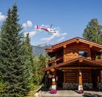 Chalet de bois rond