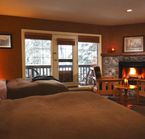 Room with 2 beds, private patio
