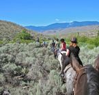 Horseback riding tour