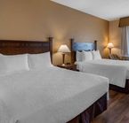 Chambre 2 lits queen