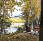Chalet avec vue sur le Lac