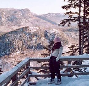 Un des points de vue de la Vallée Bras-du-Nord