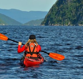 Sea kayaking, Fjord