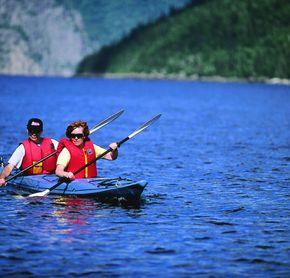 Sea kayaking