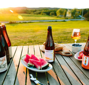 Bières et snacks