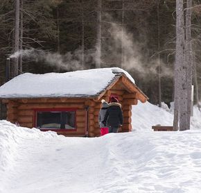 Chalet en Bois Rond