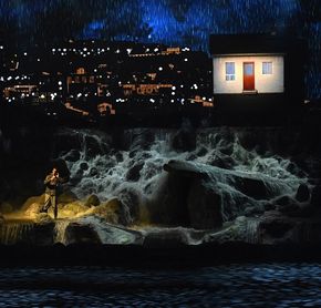 The Little White House during the Flood