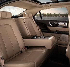 Sedan interior