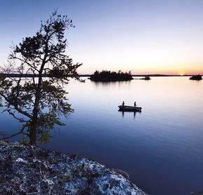 Fishing in the La Vérendrye Wildlife Reserve