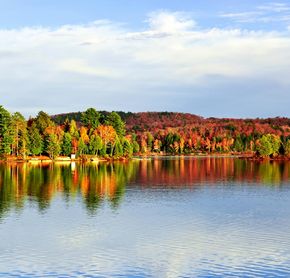 Parc national d'Oka en automne