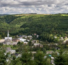 Causapscal city, Qc, Canada