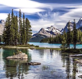 Spirit Island, Lac Maligne