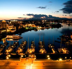 Vue du Fairmont Empress