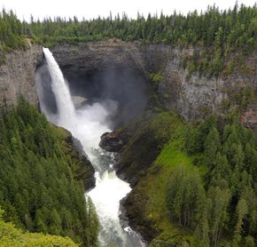 Helckmen Falls, Parc Wells Gray