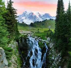 Mont Rainier, Myrtle Falls