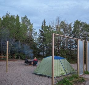 Tent site