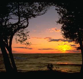 Coucher de soleil