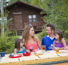 Chalet avec cuisine équipée