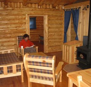 Intérieur d'un Chalet