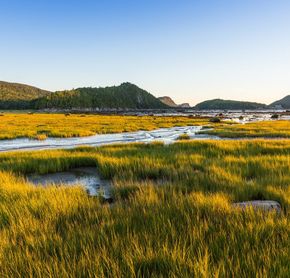 Nature of Bic National Park, Quebec, Canada