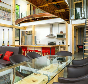Chalet Le Canotier - Salon